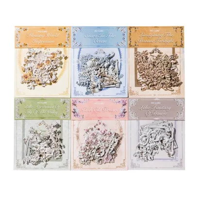 20pcs/lot Classical retro border Material Paper