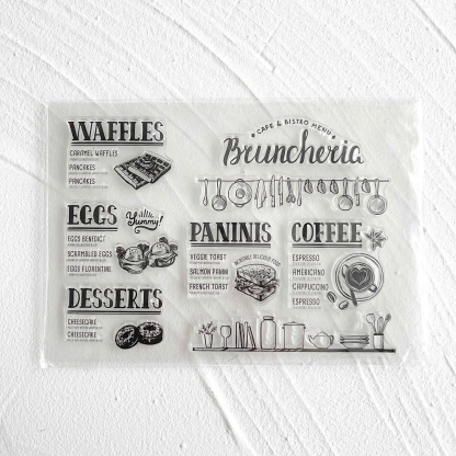48 Style Clear Silicone Stamps for DIY Scrapbooking Card Making