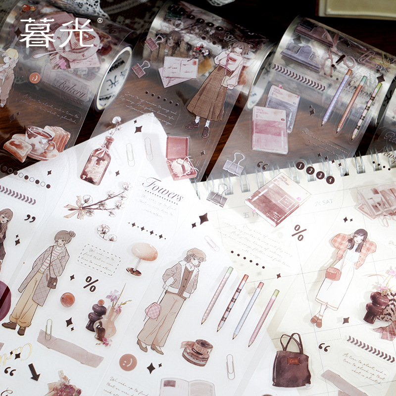 Vintage Collage PET Tape 2.36*78.74 inch