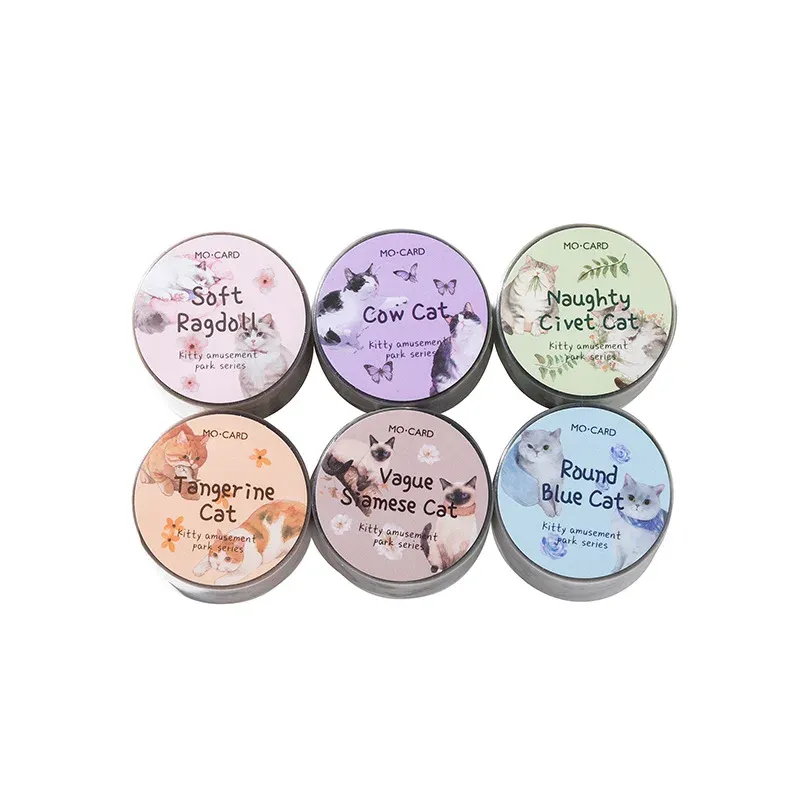 2M Cat themed PET tape