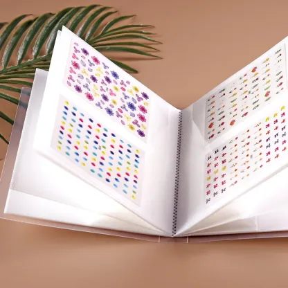 20-sheet sticker collection waterproof storage book