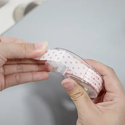 Clear Plastic Table Top Tape Dispenser