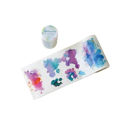 90mm x 2m Watercolor ink Washi tape