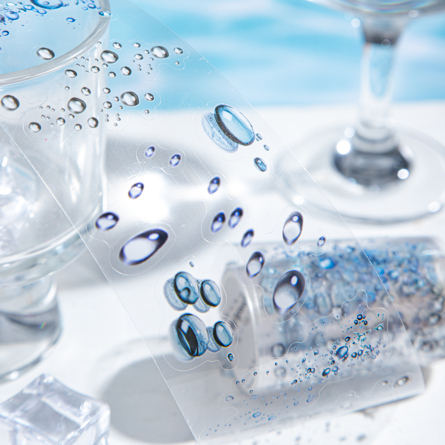 60mm * 2m pre-cut pet water tape