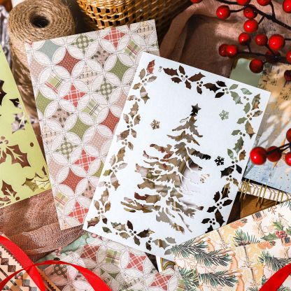 28 Sheets Hollow Lace Special Material Paper