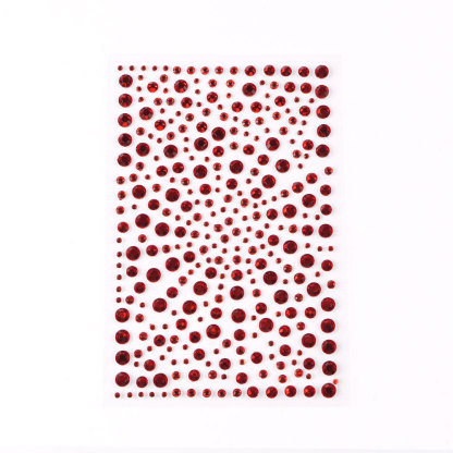 5 Pcs/Set Colored Diamond Decorative Stickers