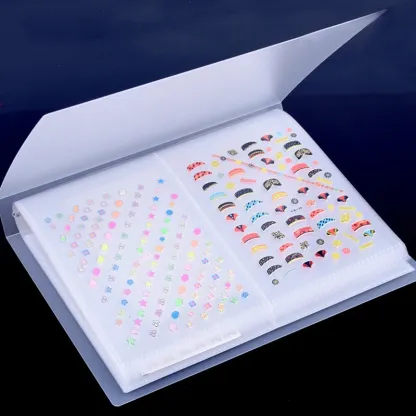 20-sheet sticker collection waterproof storage book