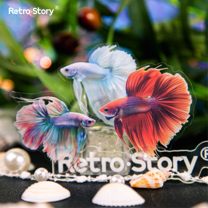 20Pcs Undersea Ocean Fish Theme PET Sticker