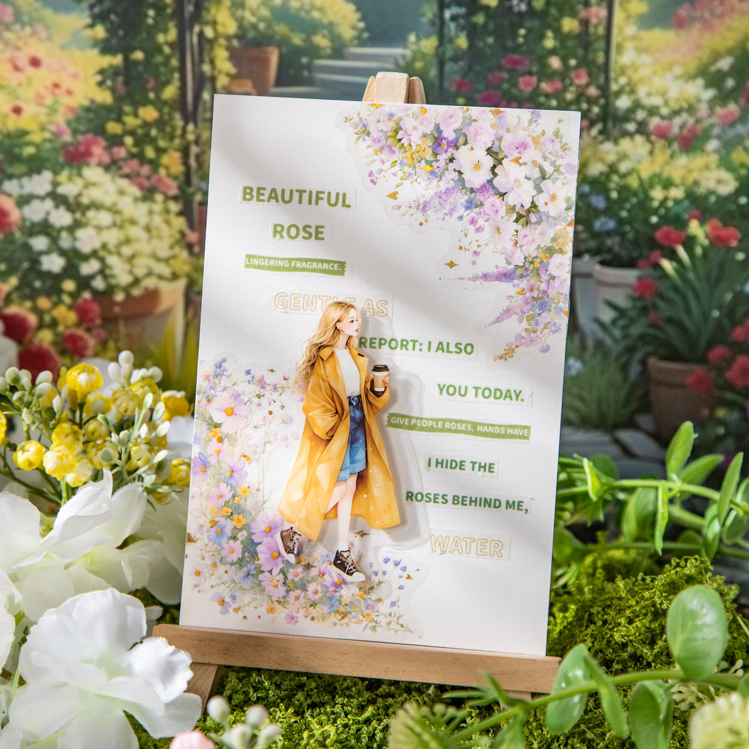 Window Landscape PET Die Cut Tape 2.76*78.74 inches