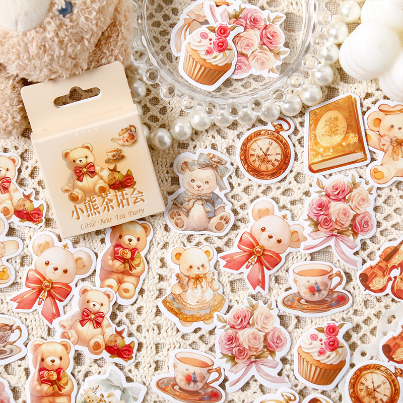 46Pcs/Pack Fairy Tale Theme Boxed Sticker