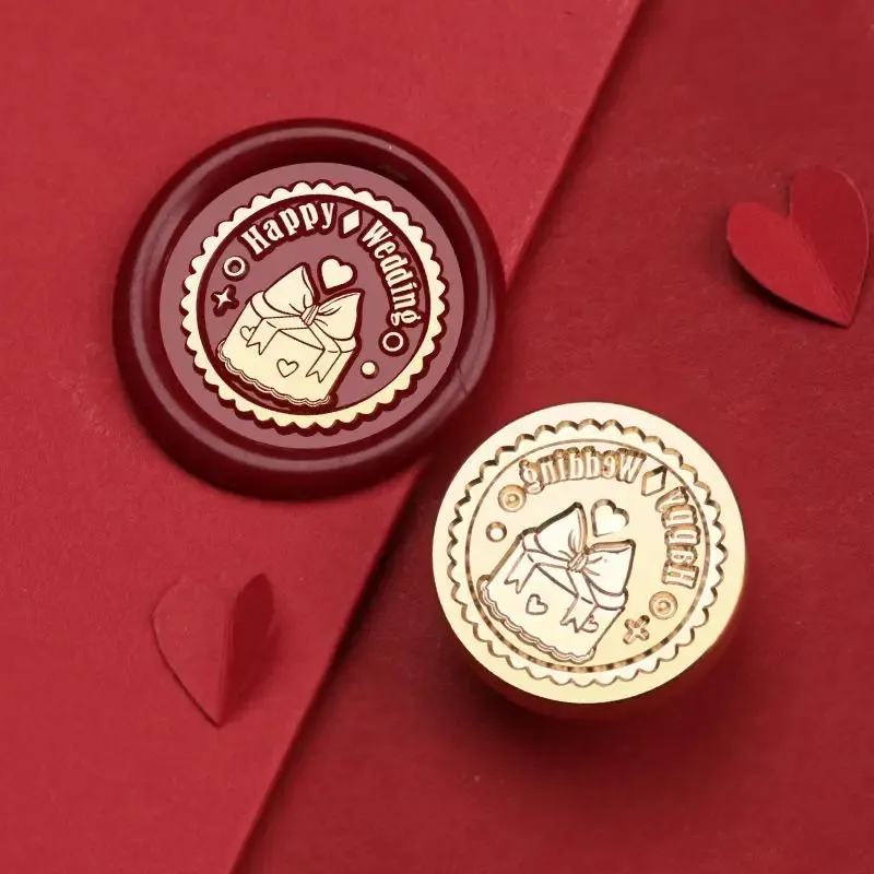 Valentine'S Day Wedding Red Series Seal Wax Stamps