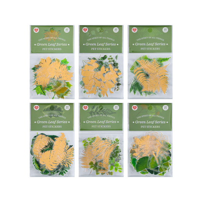 40 Pcs/Pack Plant Themed PET Stickers