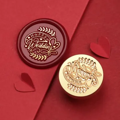 Valentine'S Day Wedding Red Series Seal Wax Stamps