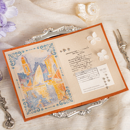 Oil Painting Landscape Washi Tape 2.36 × 78.74 inch