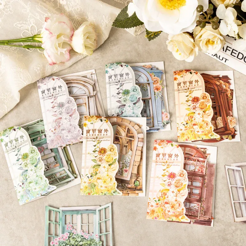 10 Sheets Each Window Frame Sticker Pack