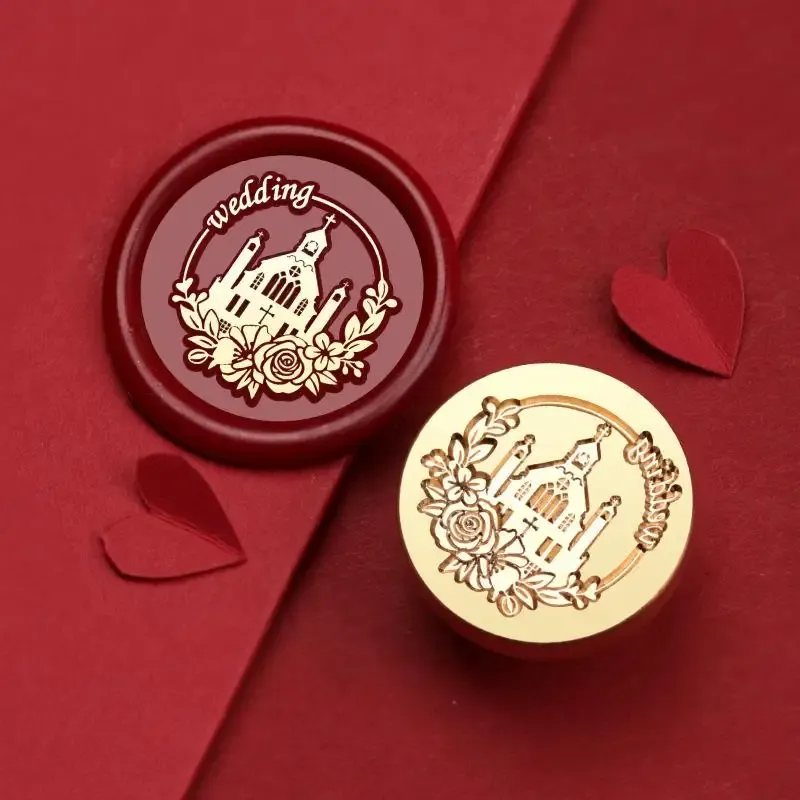 Valentine'S Day Wedding Red Series Seal Wax Stamps