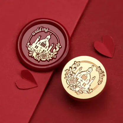 Valentine'S Day Wedding Red Series Seal Wax Stamps