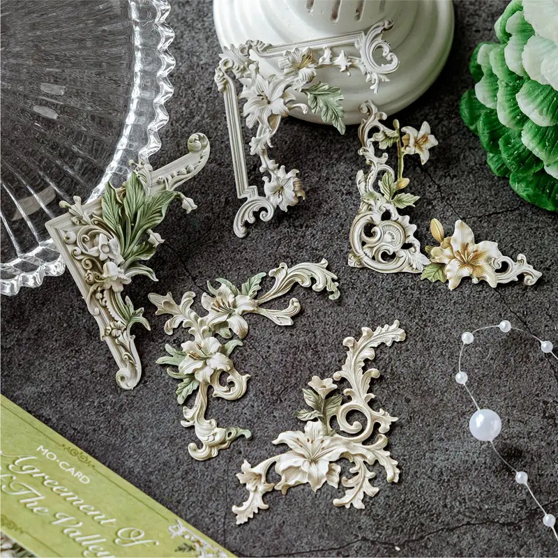 20pcs/lot Classical retro border Material Paper