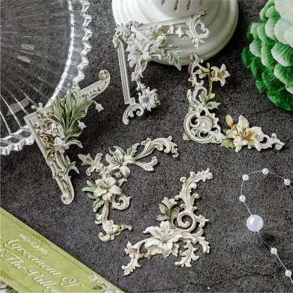 20pcs/lot Classical retro border Material Paper