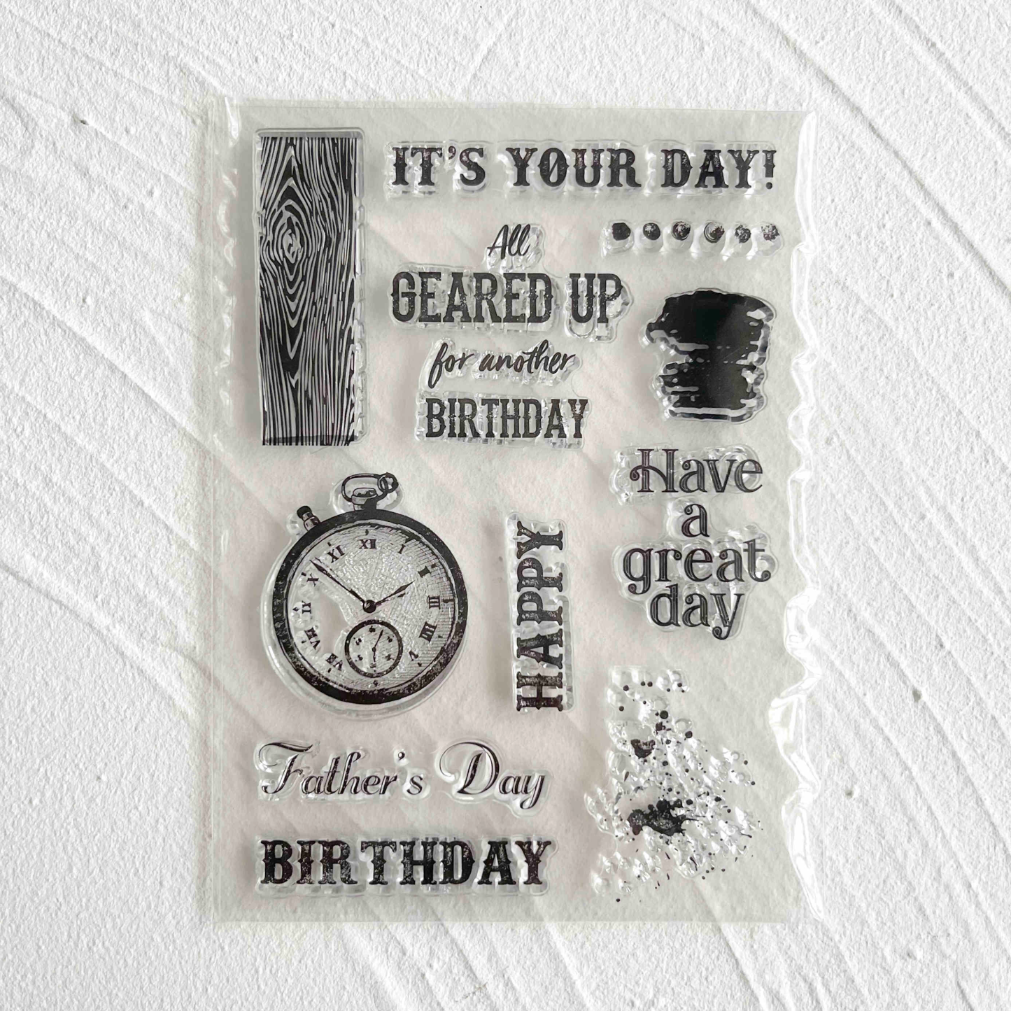 48 Style Clear Silicone Stamps for DIY Scrapbooking Card Making