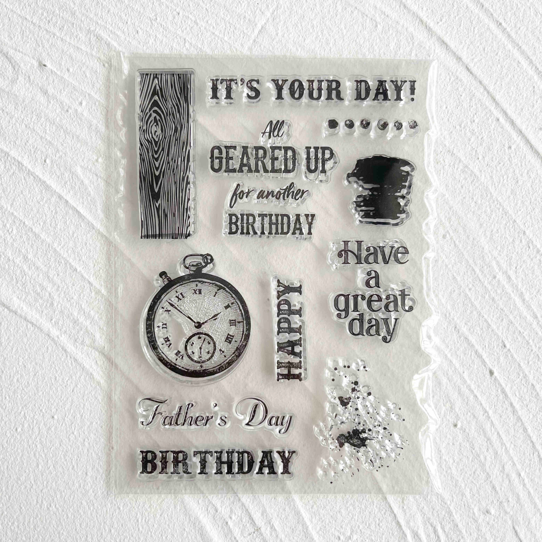 48 Style Clear Silicone Stamps for DIY Scrapbooking Card Making