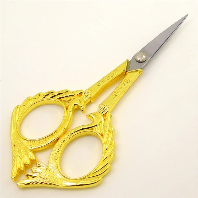 Vintage Sewing Scissors Mini Antique Scissors-JournalTale