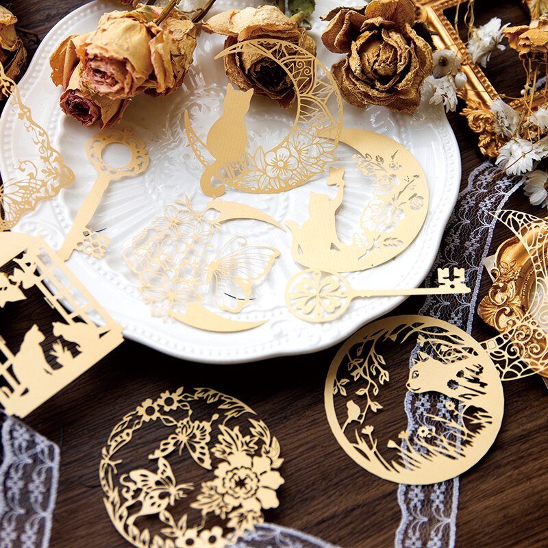 10pcs/lot Beautiful Time Material Paper-JournalTale