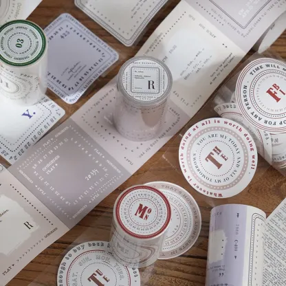 Tearable Text Frame Note Tape