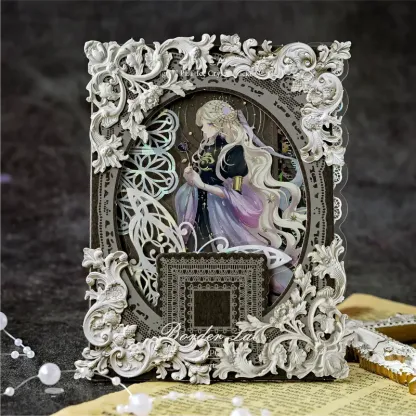 20pcs/lot Classical retro border Material Paper