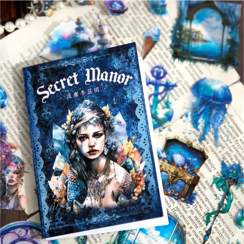 54 pcs/pack Secret Manor Series Stickers
