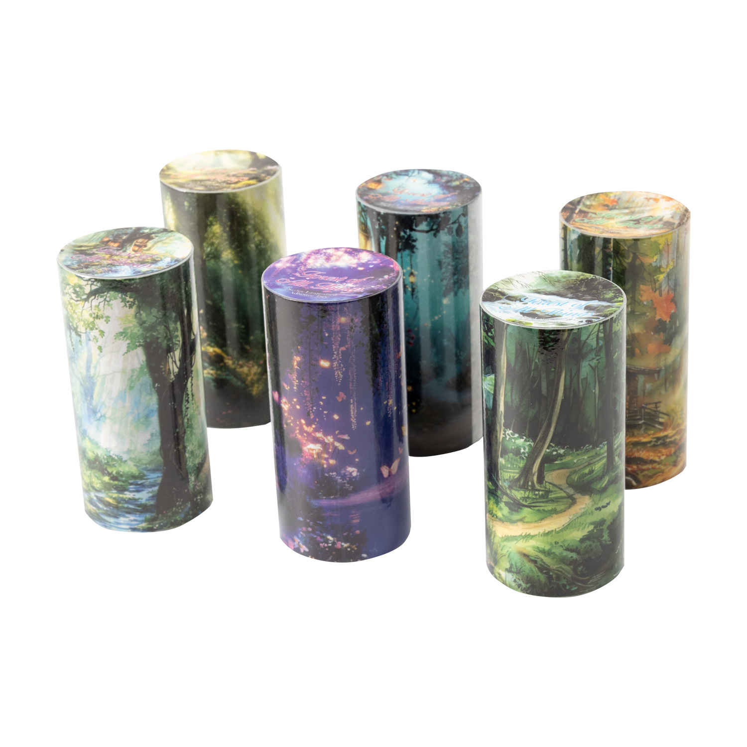 Forest theme large size Washi tape 3.15*78.74 inches