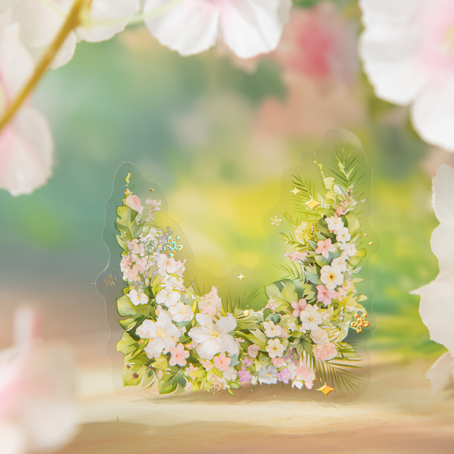 Window Landscape PET Die Cut Tape 2.76*78.74 inches