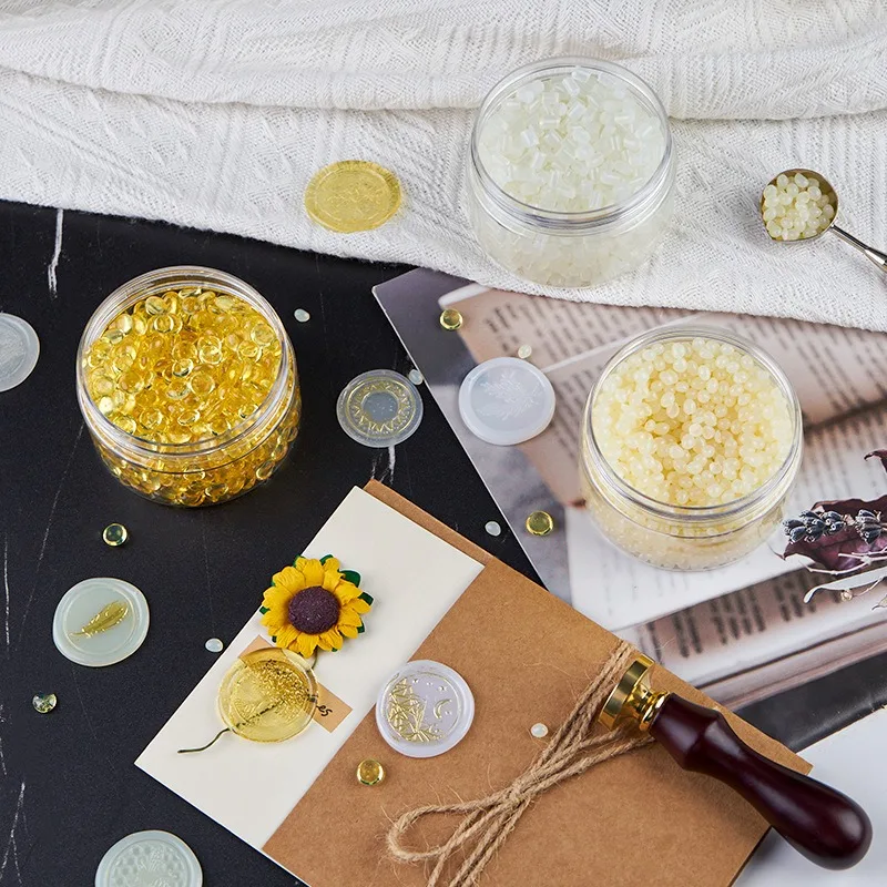 30g/70g Transparent wax seal wax pellets