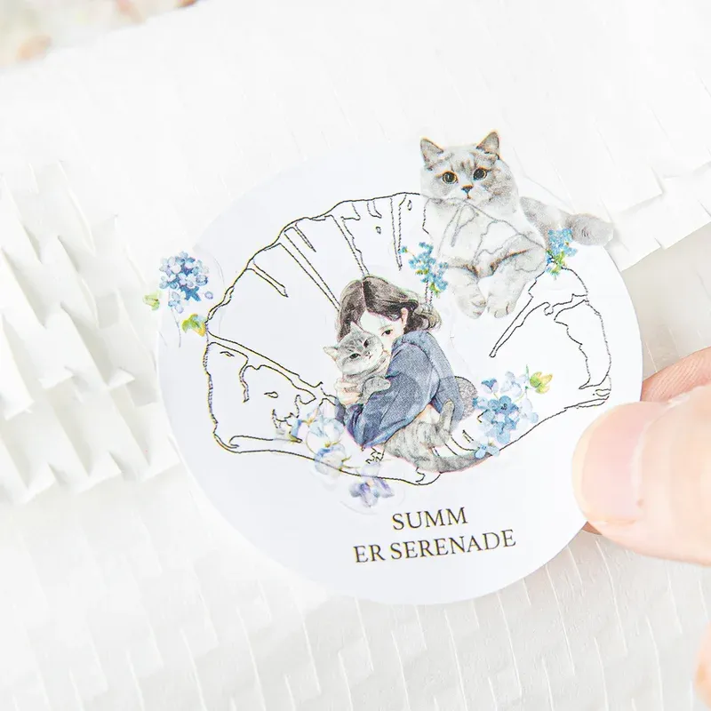 2M Cat themed PET tape