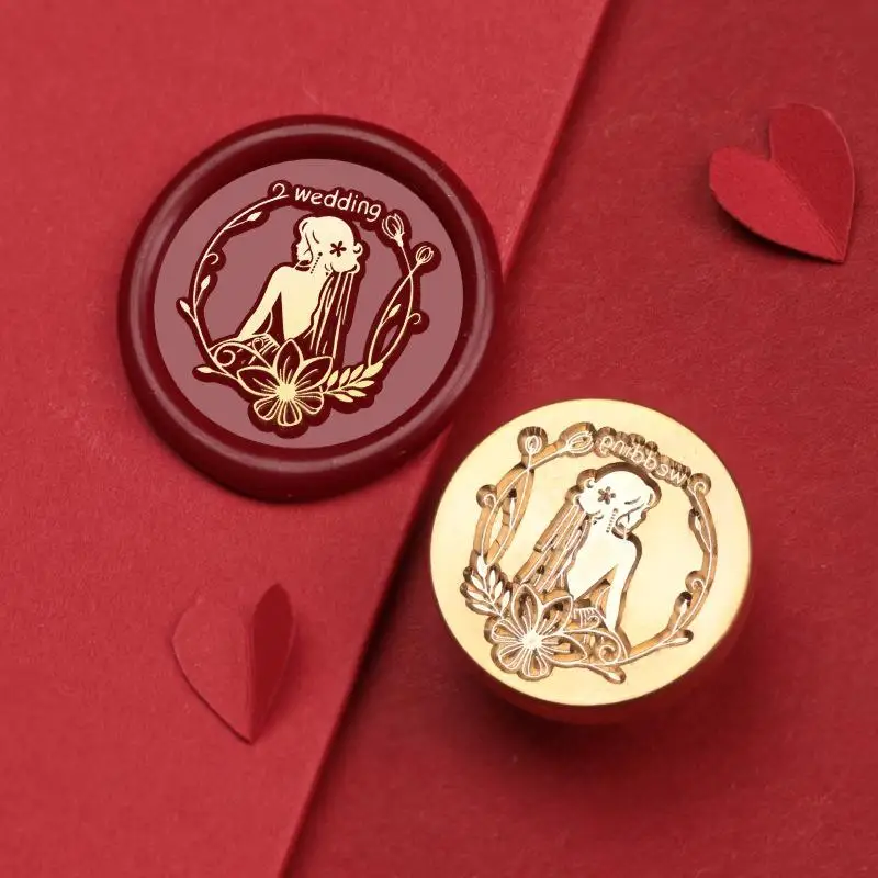 Valentine'S Day Wedding Red Series Seal Wax Stamps