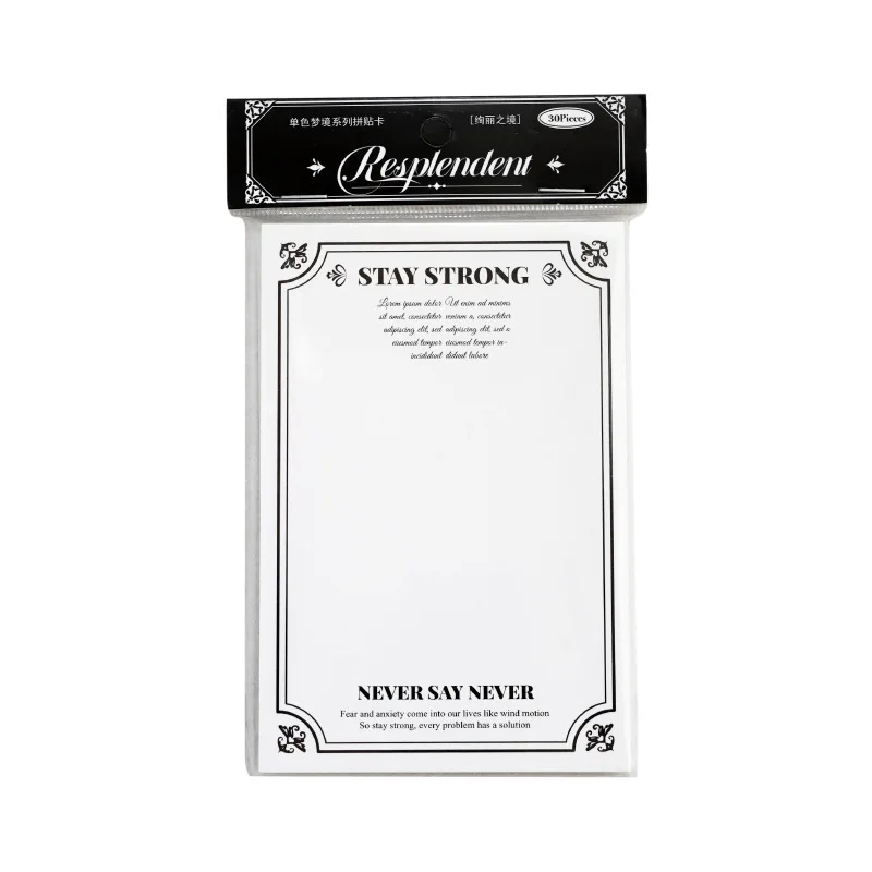 30 pcs/lot Vintage Border Collage Card