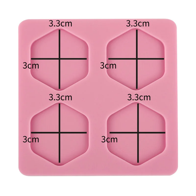 Multiple sizes wax seal stamp silicone mold pad