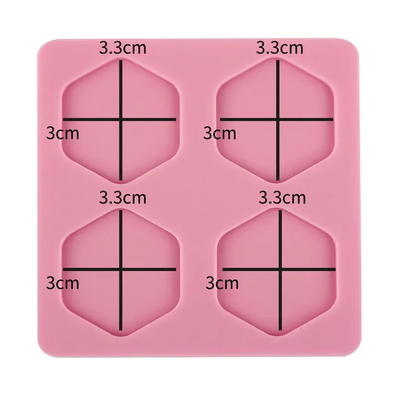 Multiple sizes wax seal stamp silicone mold pad