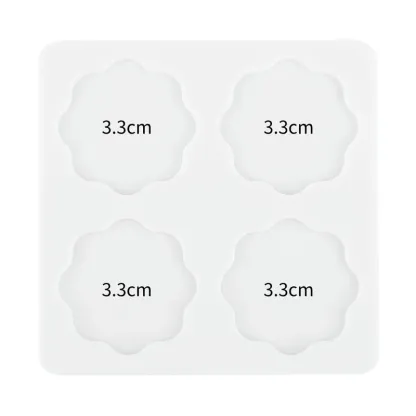 Multiple sizes wax seal stamp silicone mold pad