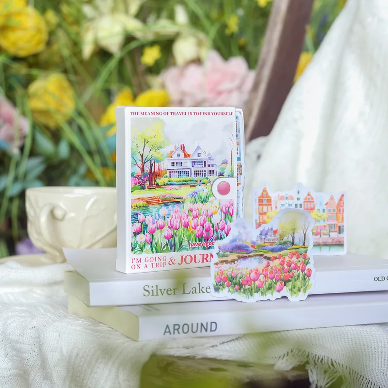 50pcs/1lot going on a trip Stickers