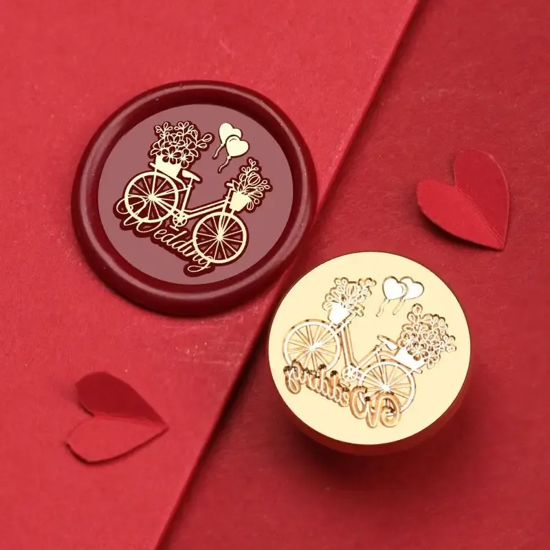 Valentine'S Day Wedding Red Series Seal Wax Stamps