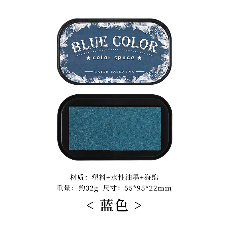 12 colors Water-based ink Scrapbook ink pad