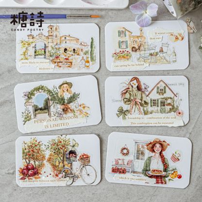 Garden themed PET tape 2.36*78.74 inches