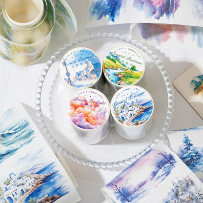 70mm*2M Landscape Theme Washi Tape