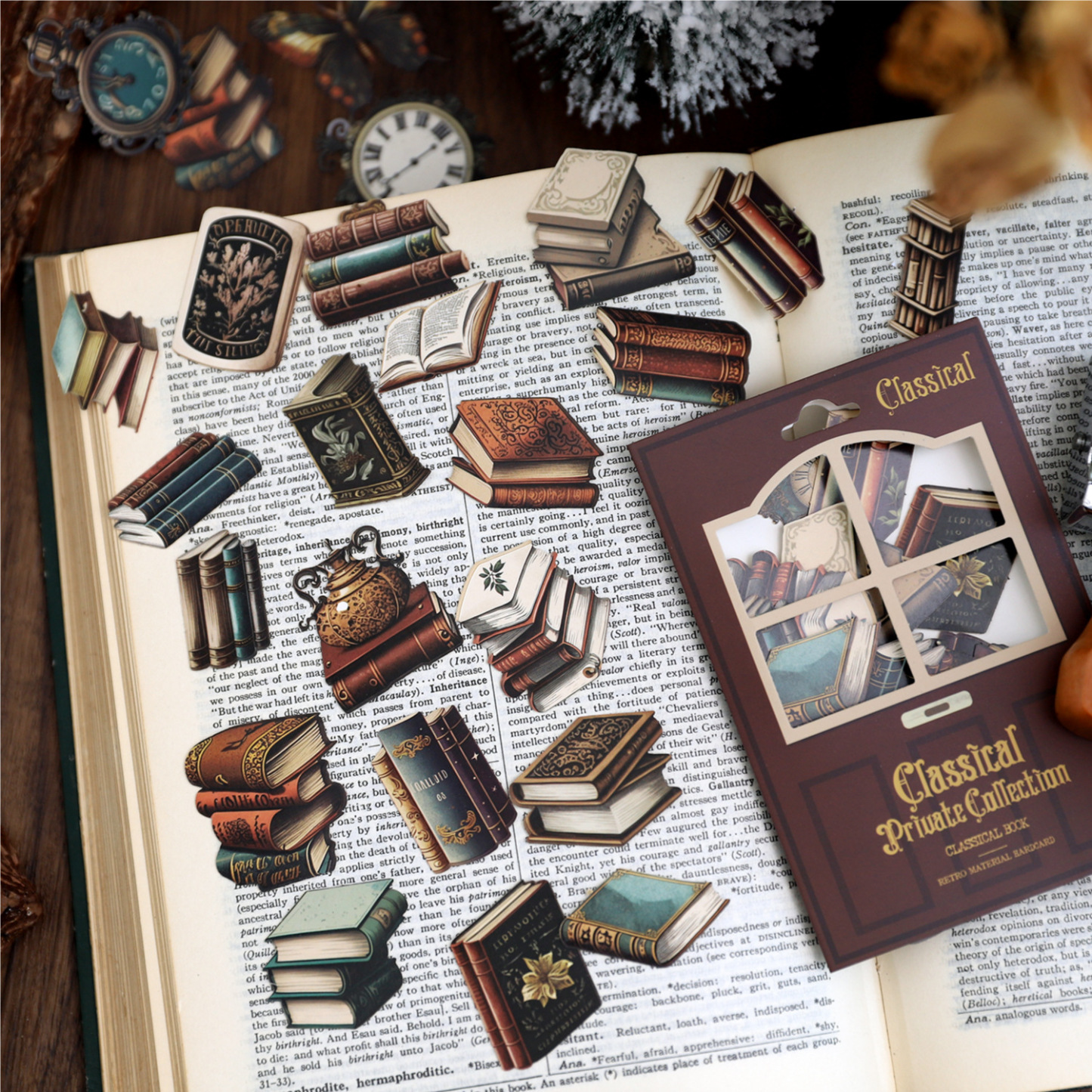20Pcs/Pack Classical Collection Material Paper