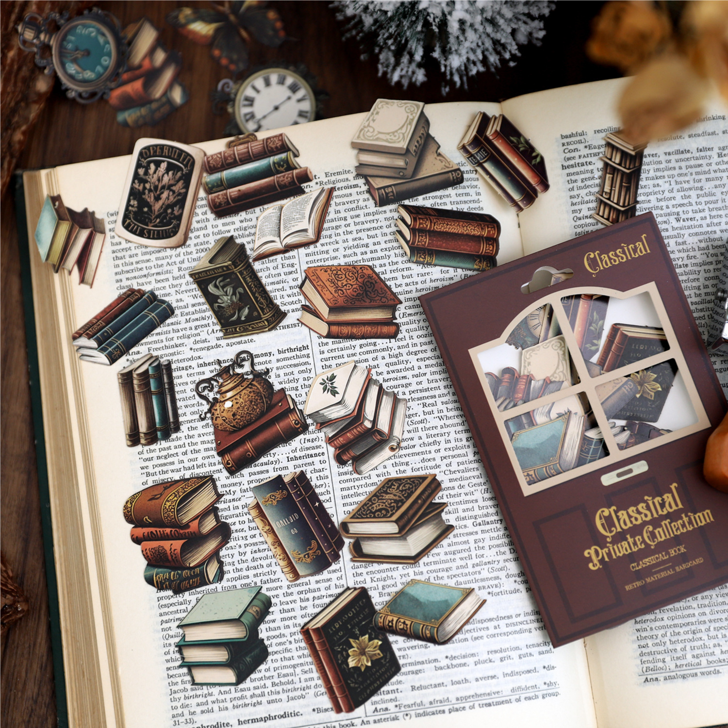 20Pcs/Pack Classical Collection Material Paper