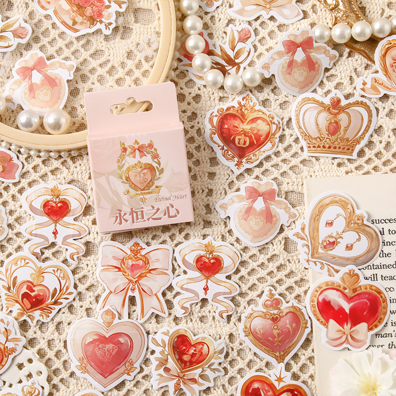 46Pcs/Pack Fairy Tale Theme Boxed Sticker