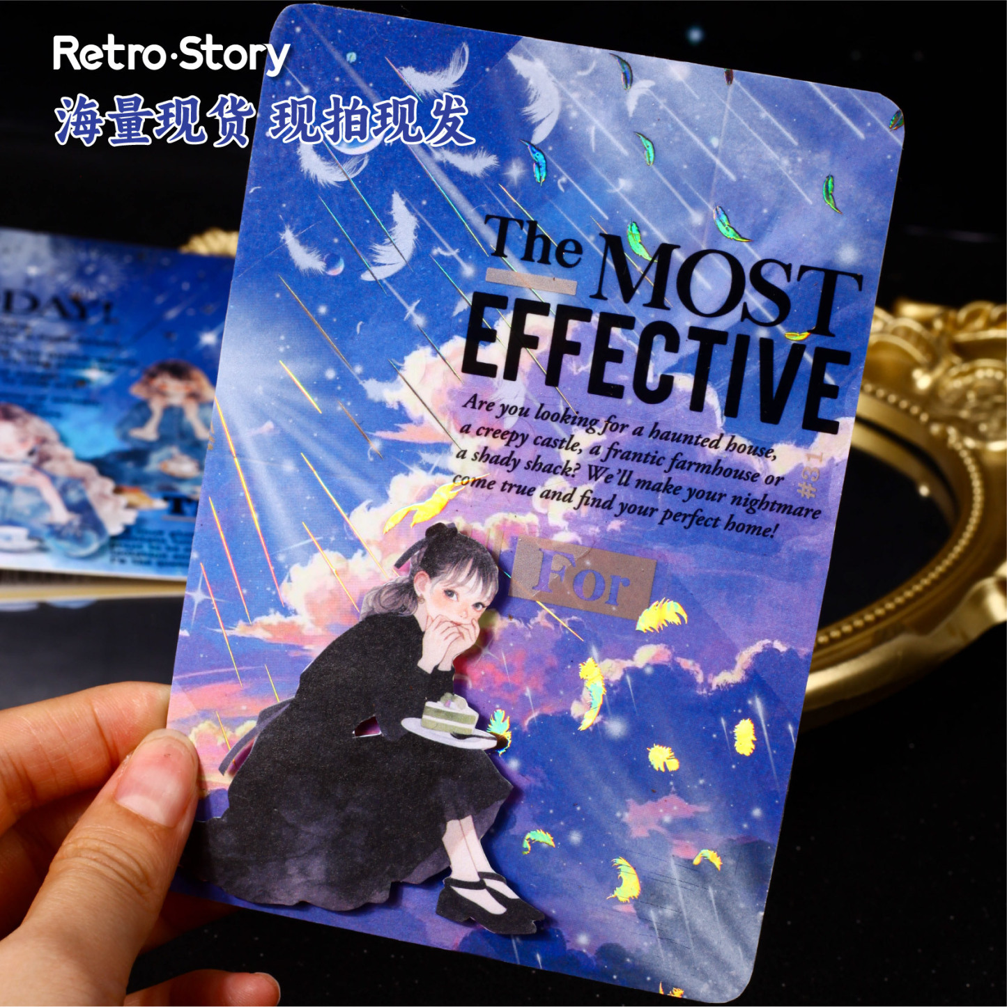 20 Pcs/Pack Light Themed PET Stickers