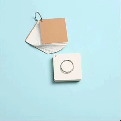 100 Blank card 4 lines 3 grid card Hard word card