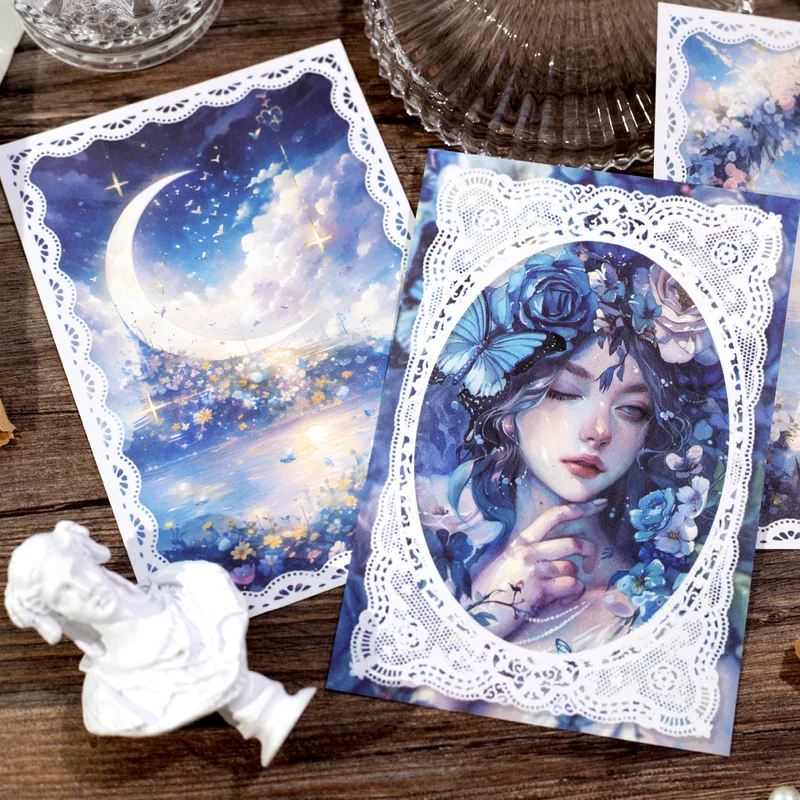 30pcs/lot Collecting Romance Lace Material Paper